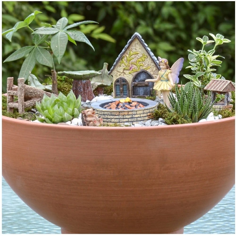 9 piece miniature resin fairy garden kit - Picture 6 of 6